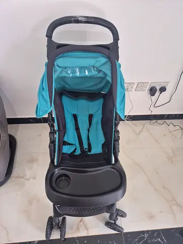 Lightweight Standard Baby Stroller and Car Seat - Good Condition