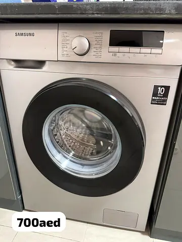Samsung Front Load Washing Machine - 7kg, Silver