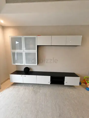 Modern TV Unit  Wall Storage Set – Ready for Pickup