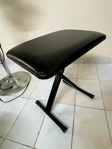 Black Stool for piano
