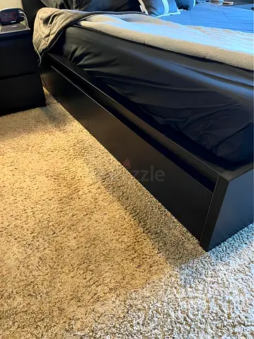 Ikea malm queen bed with ikea mattress
