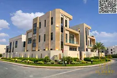 3 Floors Villa for Sale in Al Bahia Ajman | 5 Master BR + Pool | Super Deluxe | Registration Include