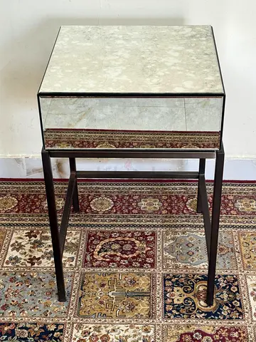 West Elm Foxed Mirror Nightstand