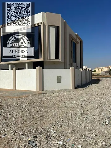 🏡 Corner villa, first occupancy in Al Yasmin | 4 master bedrooms + living room and majlis + modern design | 95,000 (negotiable)