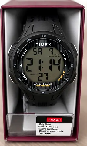 Timex Men’s Digital Sport Watch —Black ,Water Resistant