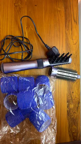 Braun Satin Hair 3 Air Styler with new 9 pieces self grip hair curlers
