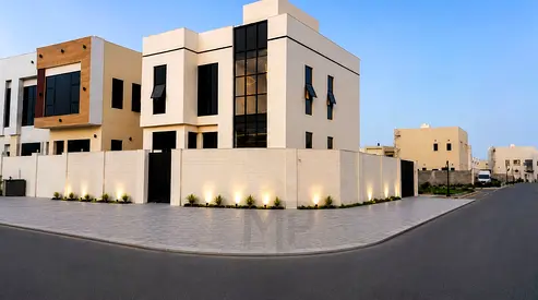 للبيع فيلا علي شارع الشيخ محمد بن زايد بجوار جميع الخدمات زاوية شارعين على شارع رئيسي موقع مميز جدا وبسعر مميز