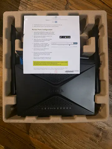 DLink Router New condition in Box
