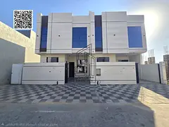 A modern villa, including registration and ownership fees, is available near a mosque and direct ser