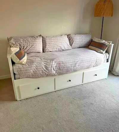 Ikea Day bed with two mettreses available in perfect condition