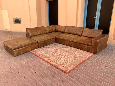 Modular leather Modular sofa