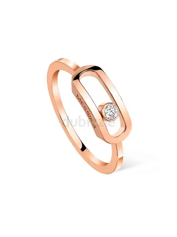 Messika BG MOVE UNO rose gold ring