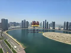 Luxury 3 Bedroom Apartment for Rent in Al Khan, Sharjah | Balcony, Full Panoramic Sea View, Free AC,