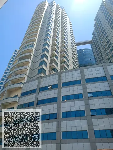 شقة غرفتين و صالة إيجار سنوى أبراج الفالكون مع الباركن مساحة كبيرة