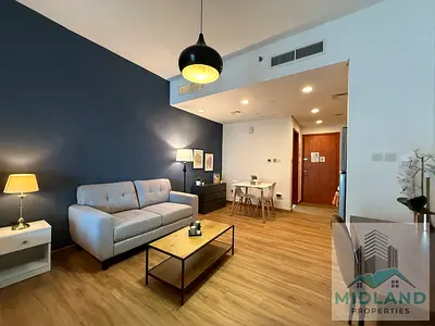 Furnished Studio | Crescent Tower C | Balcony & Pool/Gym Access