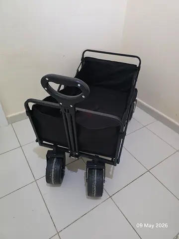 Foldable Heavy Duty Wagon/Beach Cart with Large Wheels, Damac Hills 2