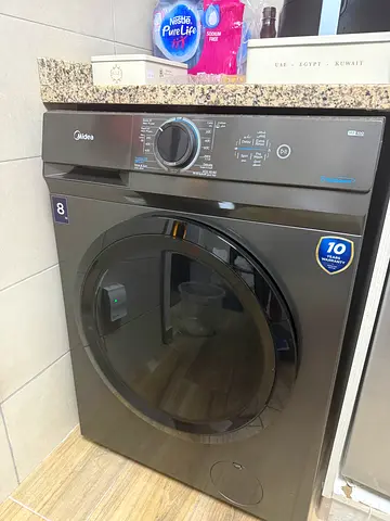 Midea Front Load Washing Machine - 8 kg, Excellent Condition
