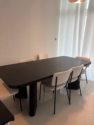 Dining table with chairs