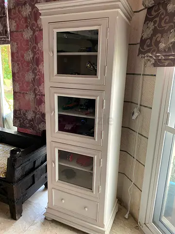 Cream white cupboard