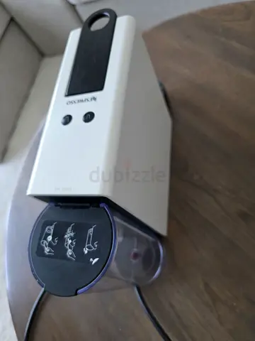 Electric Coffee/Spice Grinder - Compact White Unit