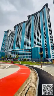 Luxury 2BRH for Rent in Ajman Corniche Tower | Full Sea View