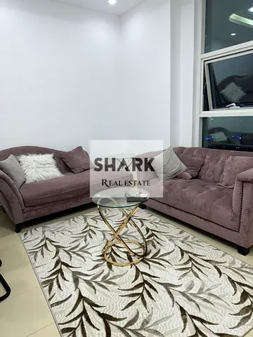 Two bedrooms and a living room in City Towers, open view, 2 balconies, closed kitchen with parking, in a prime and vibrant location.
