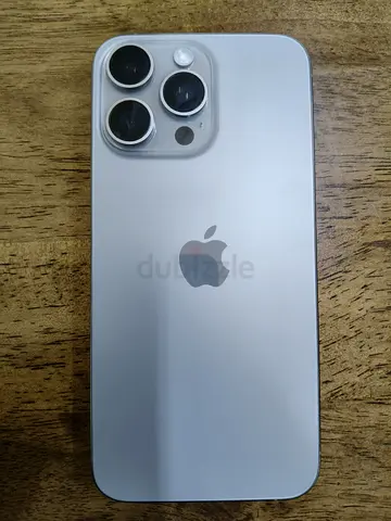 iPhone 15 Pro max 256gb  (Silver) - Good Condition, Unlocked