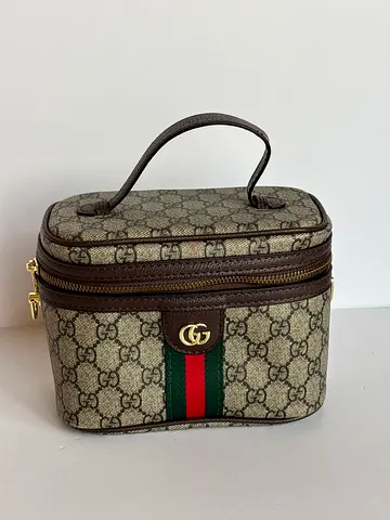Gucci makeup bag