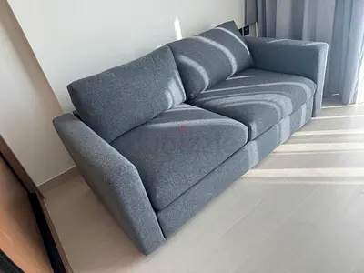 Ikea vimle grey color two seater sofabed