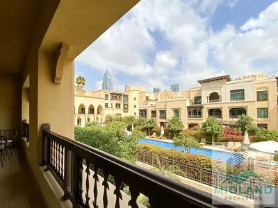 Furnished 2BR Apartment | Tajer Residence | Burj & Pool Views