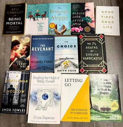 Mixed Fiction  Nonfiction Paperback Book Lot — 14 Titles
