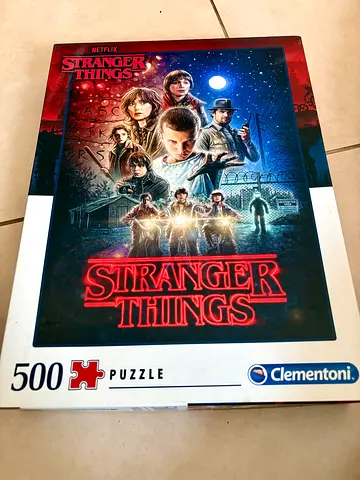 Stranger Things Official 500pc Jigsaw Puzzle - Clementoni