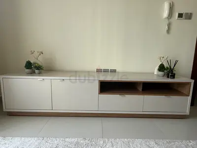 Modern TV stand with storage