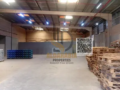 🏭 مستودع 20,400 قدم مربع للإيجار | الجرف الصناعية 1 – شارع رئيسي 🏭