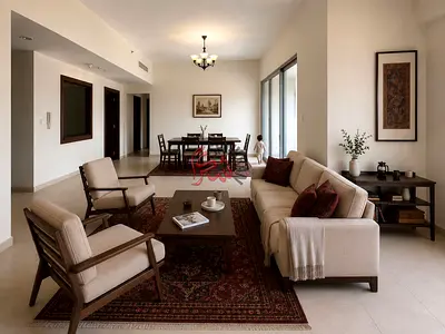 Well Mainatined 3BHK with Balcony & Maid’s Room | Panoramic Views | Close to Metro & Local Amenities