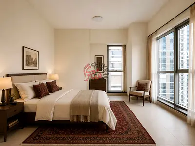 Well Mainatined 3BHK with Balcony & Maid’s Room | Panoramic Views | Close to Metro & Local Amenitie