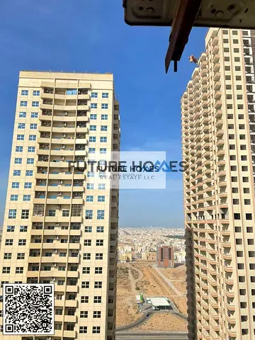 Spacious 2 BHK for rent in Paradise Lake Tower, Emirates City Ajman