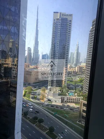 Fitted Office | Metropolis Tower | Burj Khalifa View Low Rent