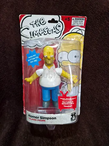 Talking Simpson figure