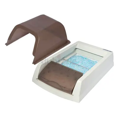 PetSafe ScoopFree Automatic Self-Cleaning Cat Litter Box with Cover and Resusable Litter Tray
