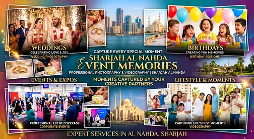 Premium Photography  Videography Services in Sharjah – Al Nahda