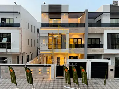Luxury villa for sale in Al-Talla | Land area 2100 sq ft, built-up area 3750 sq ft | Two floors + roof | 5 master bedrooms | Majlis + 3 living rooms |