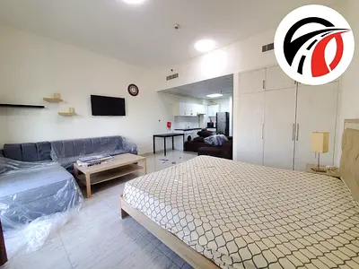 Fully Furnished Huge Studio in 12 CHEQUES