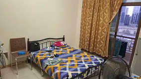 Master Bedroom with attached Balcony for South Indians-Al Nahda 2 Dubai