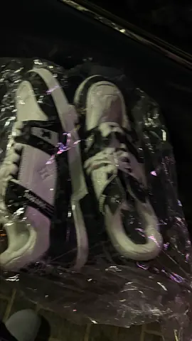 Pair of white and black sneakers — lightly used_ LV SHOES