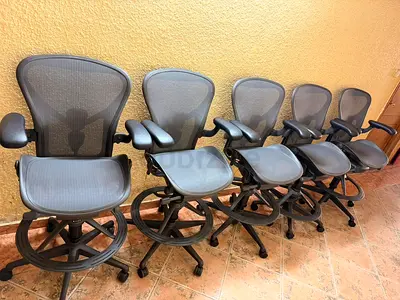 Big offer Remastered V2 Version Herman Miller Aeron Chair with Aeron Stool Fully Adjustable Size B