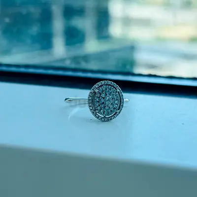 💍 DAMAS Diamond Ring – 18K White Gold | 2,800 AED