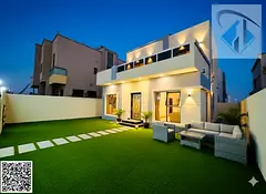 New villa for sale, registration and ownership fees included, freehold, open to all nationalities, n