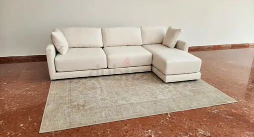 Cratebarrel L shape sofa