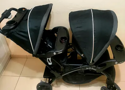 Double Tandem Stroller for Two - Good Condition